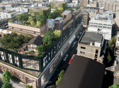 The UK’s first rooftop forest is coming to London with the former Blackfriars Crown Court building being transformed into a city centre oasis. 