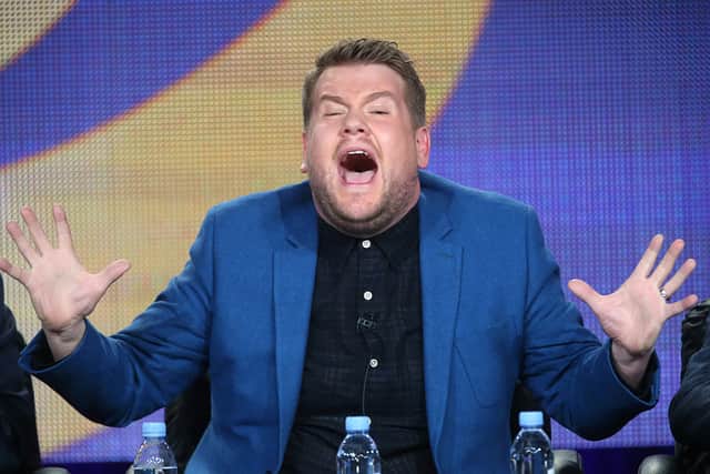 James Corden onstage during ‘The Late Late Show with James Corden’ in 2015 (Photo: Frederick M. Brown/Getty Images)