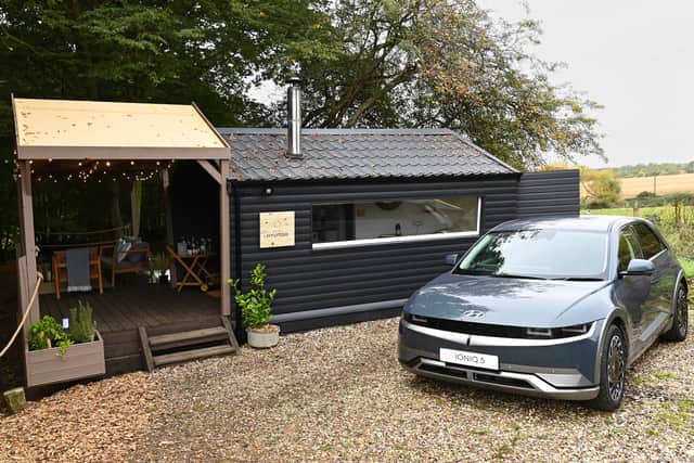 Hotel Hyundai, the world’s first car powered hotel
