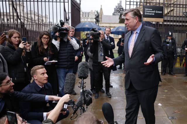 Sir Graham Brady, chairman of the 1922 Committee.