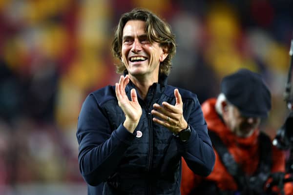 Brentford boss Thomas Frank  
