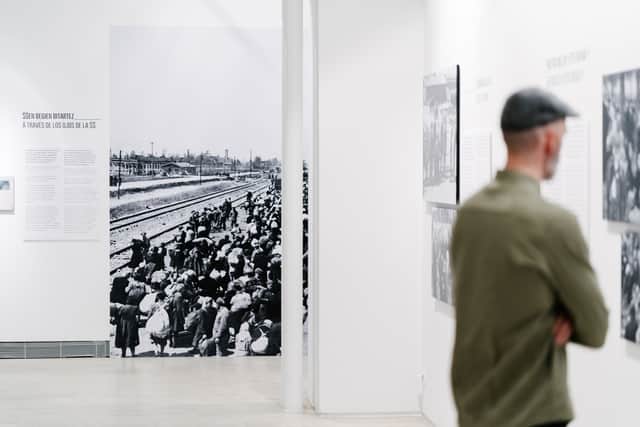 The ‘Seeing Auschwitz’ exhibition features over 100 photographs, sketches and testimonies from the largest Nazi concentration camp.