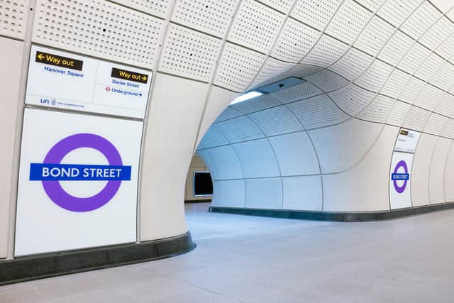 Bond Street station will accommodate about 140,000 people a day. Credit: TfL