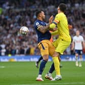 Wilson and Lloris clashed
