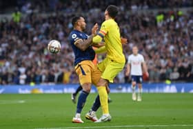 Wilson and Lloris clashed