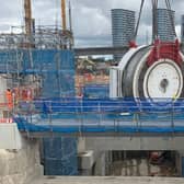 Tunnelling work on the Silvertown Tunnel started in September. Credit: TfL