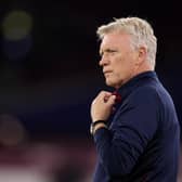 David Moyes Credit: Getty.