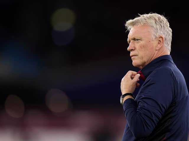 David Moyes Credit: Getty.
