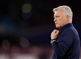 David Moyes Credit: Getty.