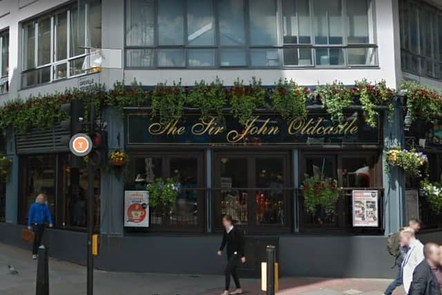 The Sir John Oldcastle. Photo: Google Streetview