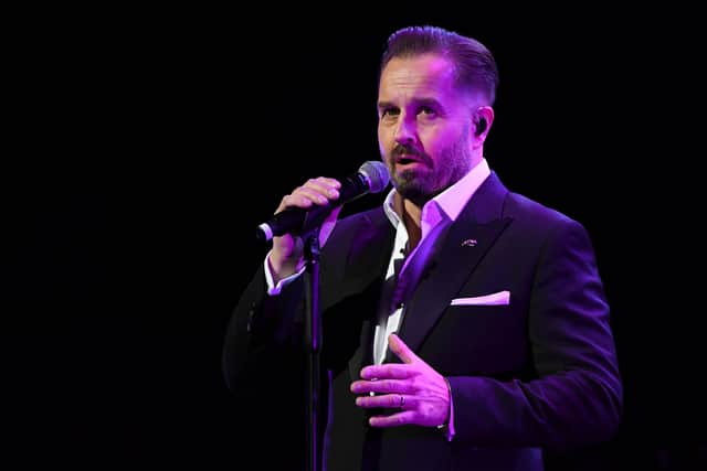 Alfie Boe has announced a tour date at London Palladium next year