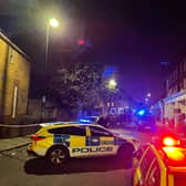 Two men have died after a shooting on Railton Road, in Brixton. Photo: Sebastian Morrison