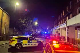 Two men have died after a shooting on Railton Road, in Brixton. Photo: Sebastian Morrison