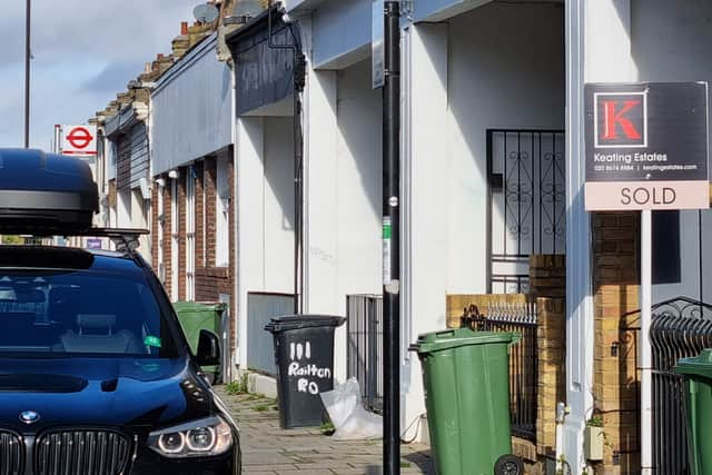 Homes in Railton Road, Brixton. Photo: LondonWorld