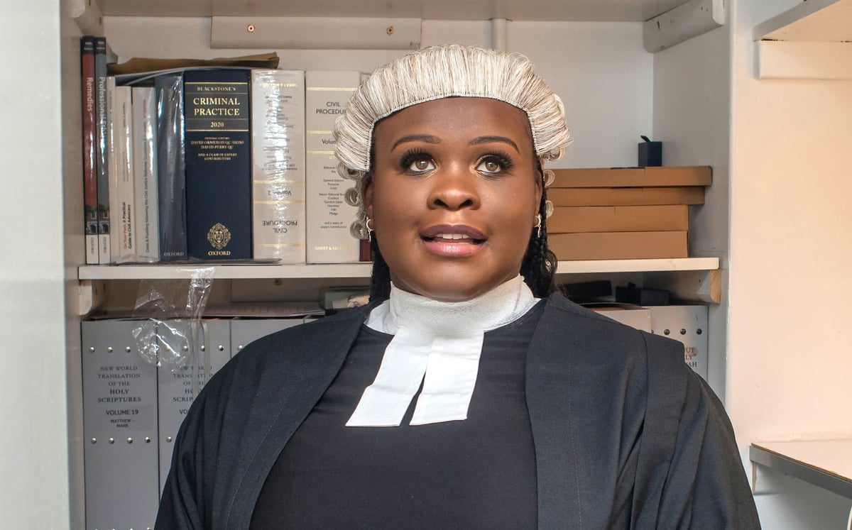 UK’s first blind, black barrister passed exams in Braille