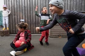 Children on a school playground. Photo: Getty