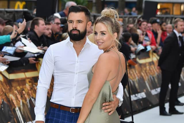 Lee Cronin and Lydia Bright attend the World Premiere of 'King Of Thieves' at Vue West End on September 12, 2018 in London, England. (Photo by Jeff Spicer/Getty Images)