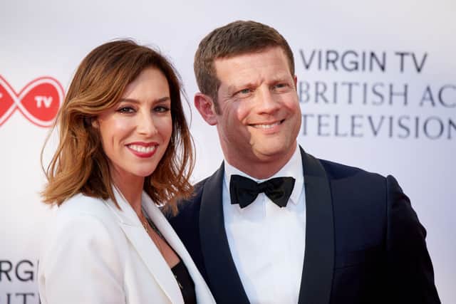 Dermot O’Leary with his wife Dee Koppang