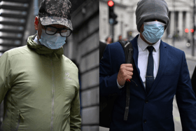 Joel Borders (left) and Jonathon Cobban have been jailed for sharing offensive messages in a WhatsApp group. Credit: Getty Images