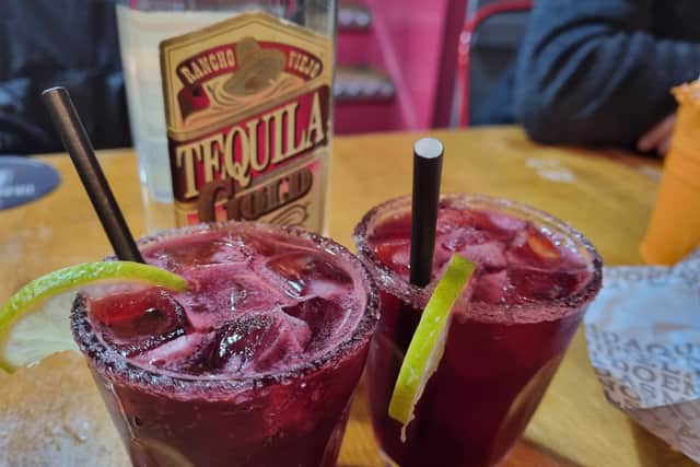 Margaritas de Flor de Jamaica. Photo: LondonWorld