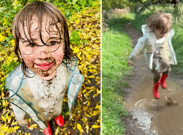 By Adam Dutton A three-year-old Peppa Pig fan was inspired by her cartoon hero to be crowned the winner of this year's World Puddle Jumping Championships