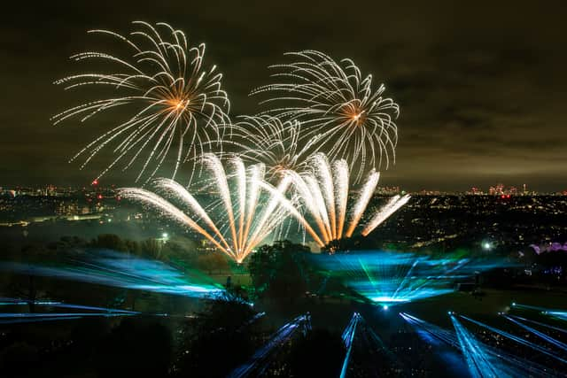 Alexandra Palace Fireworks Festival. Photo: Alexandra Palace