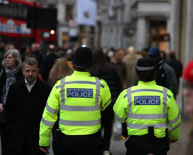A serving Met Police detective has been sacked over his “repugnant” sexual harassment of a junior female colleague. Stock image of police. Photo: Getty
