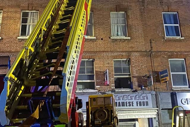 Fire crews from Shoreditch, Whitechapel, Bethnal Green, Shadwell and other fire stations attended the scene.