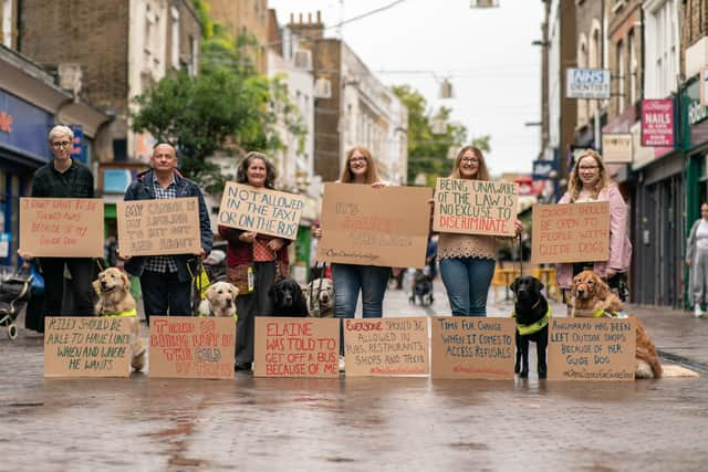 The Guide Dogs ‘Open Doors’ campaign. Photo: Guide Dogs