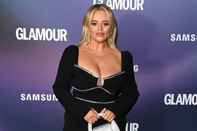 Emily Atack attends the Glamour Women of the Year Awards 2022 (Getty Images) 