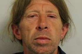 Daniel Mead was caught on CCTV after grabbing house keys through the cat flap in order to burgle a house.
