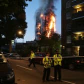 The Grenfell Tower fire on June 14, 2017 tragically killed 72 people. Credit: Getty Images