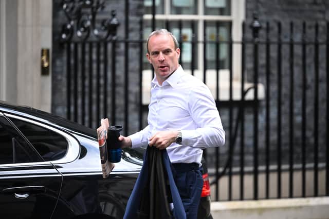 Dominic Raab denies accusations of bullying and creating a climate of fear in the Ministry of Justice.