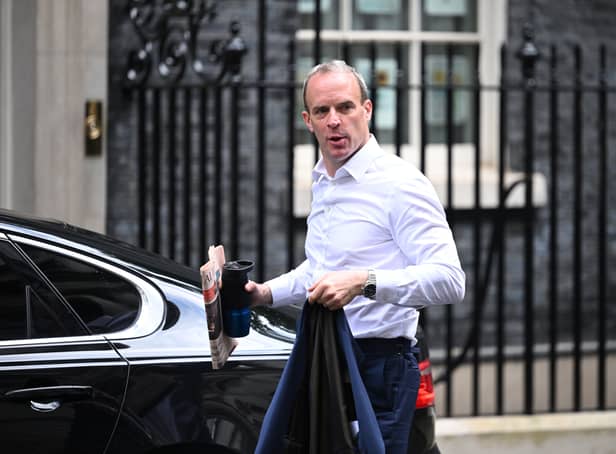 Dominic Raab denies accusations of bullying and creating a climate of fear in the Ministry of Justice.