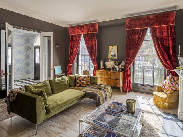A home with two blue plaques has gone on sale for £11.75m. Photo: Arlington/SWNS
