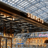 Searcys is Europe’s longest Champagne bar at St Pancras International station 