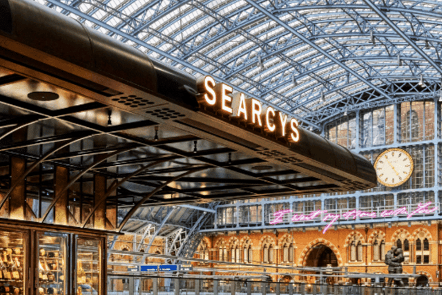 Searcys is Europe’s longest Champagne bar at St Pancras International station 