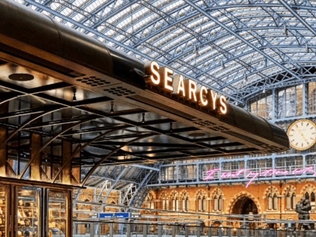 Searcys is Europe’s longest Champagne bar at St Pancras International station 