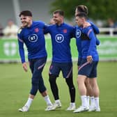 England training camp earlier this year ahead of Qatar World Cup 2022