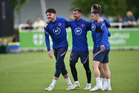 England training camp earlier this year ahead of Qatar World Cup 2022