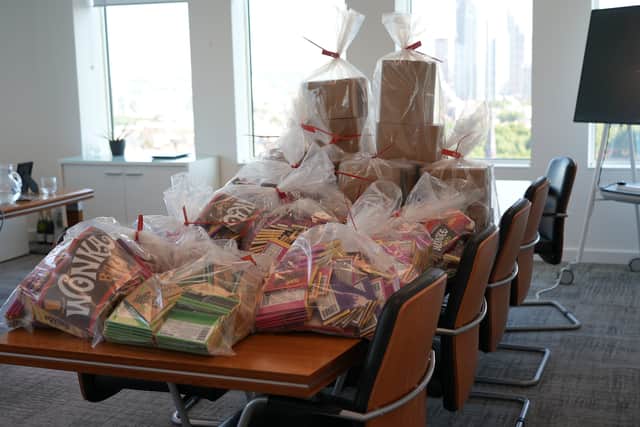 Counterfeit sweets and candy bars have been seized. Photo: Westminster City Council