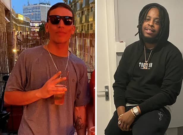 (L-R) Guilherme Messias Da Silva & Lemar Rashawan Urqhart. Photo: Metropolitan Police / SWNS