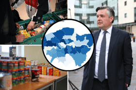 The number of food parcels being dished out to hungry children in London has tripled in half a decade. Photo: Getty/Flourish/Trussell Trust
