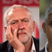 From left, Jeremy Corbyn and Sadiq Khan. Photo: Getty