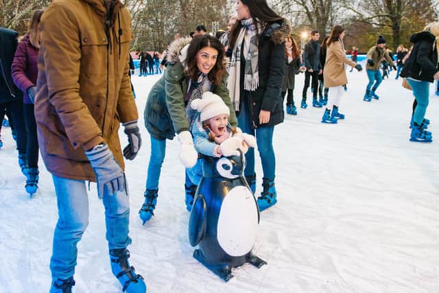The ice rink is returning to Winter Wonderland in Hyde Park this week