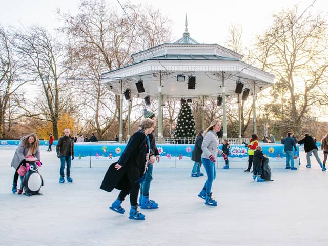 The ice rink is returning to Winter Wonderland at Hyde Park this week