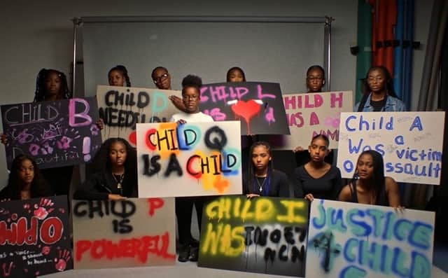 A Hackney-based community youth group, has launched a new video-led campaign in response to the Child Q strip search. Credit: Rise 365