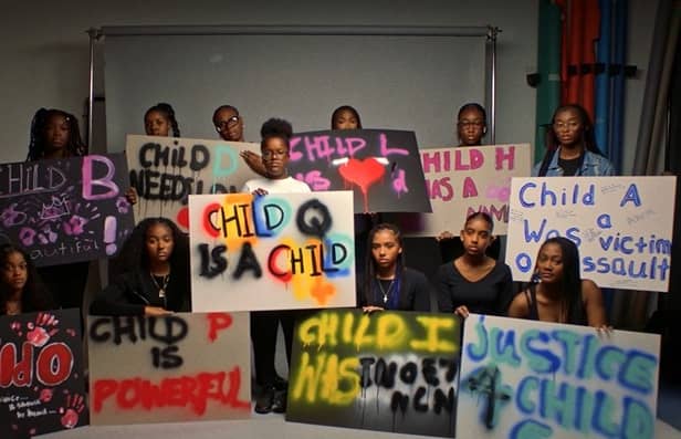 A Hackney-based community youth group, has launched a new video-led campaign in response to the Child Q strip search. Credit: Rise 365