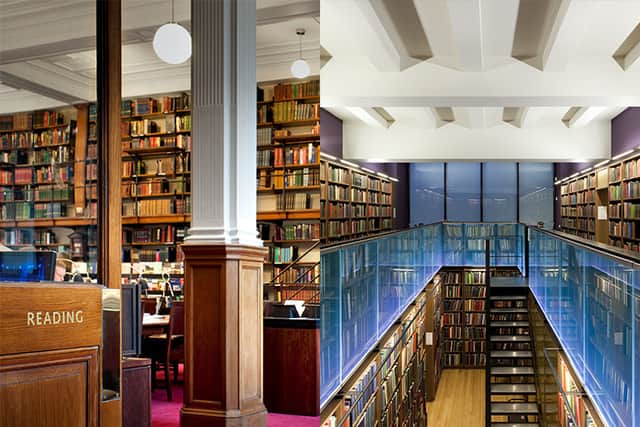 The London Library - which is funded by memberships - was established in 1841, before state-funded libraries existed. Credit: London Library