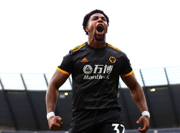 Wolves winger Adama Traore.  